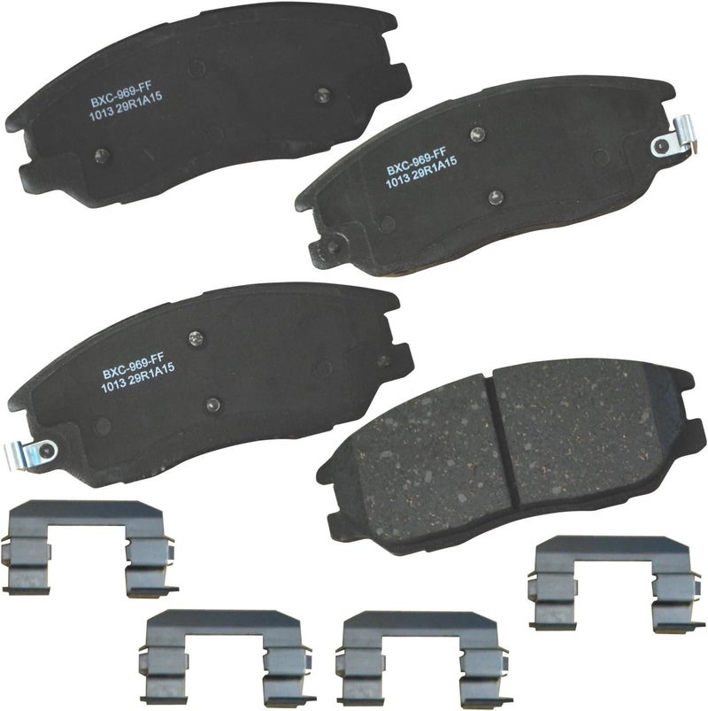 Bendix Premium SBC1013 Ceramic Front Brake Pads for Hyundai XG350 2005-2003, Kia Amanti 2006-2004 - Image 1